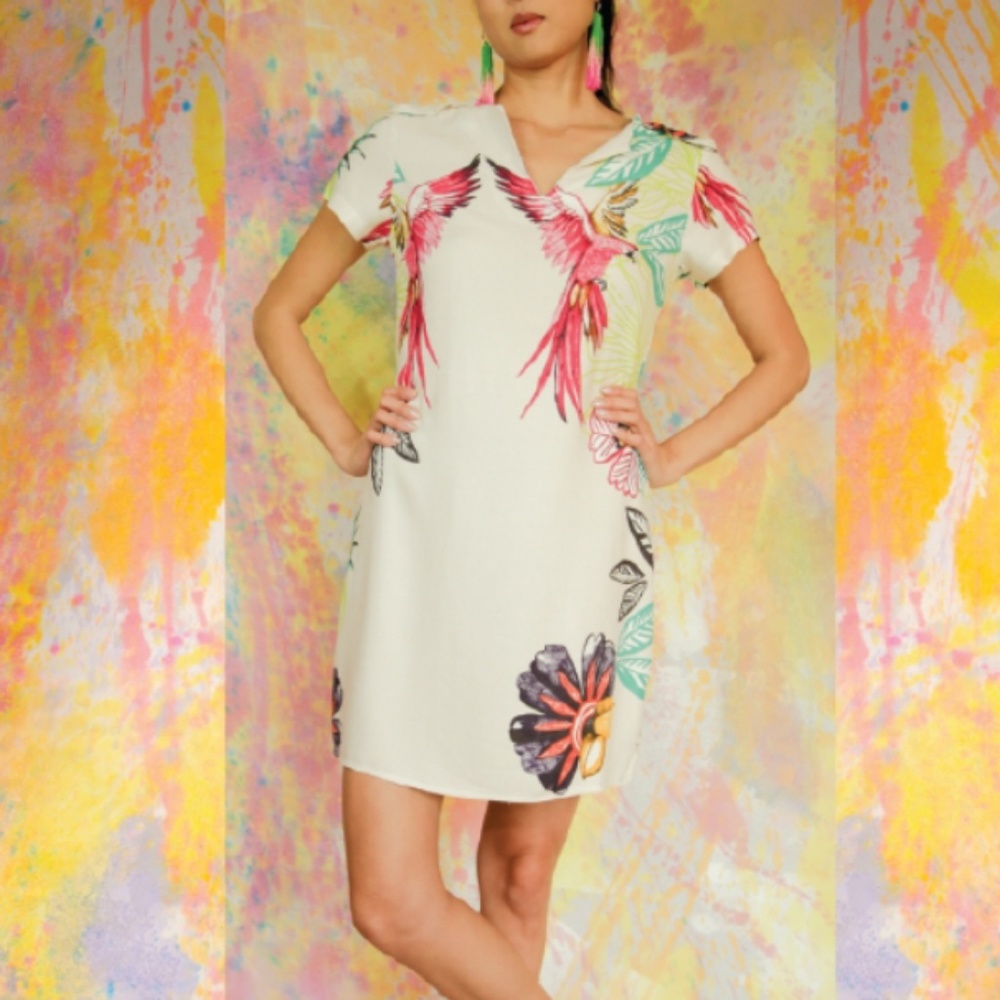 Knee length lightweight tunic